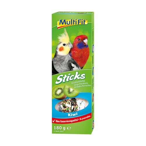 MultiFit Sticks per Parrocchetti Grandi 180G