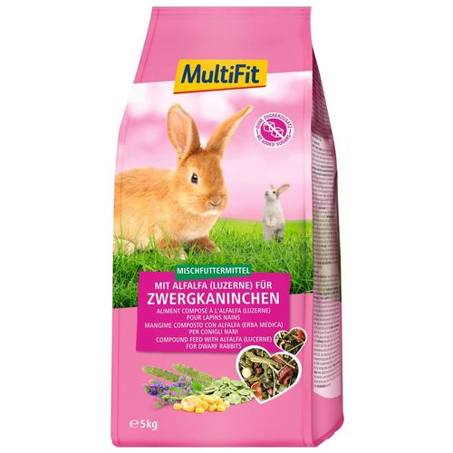 MultiFit Mangime per Coniglio Nano Alfalfa