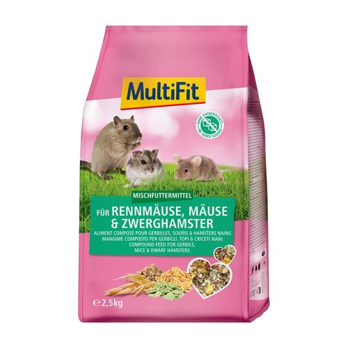 MultiFit Mangime per Topi e Gerbilli