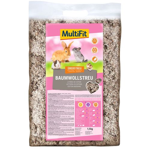 MulitiFit Lettiera per Roditori in Cotone