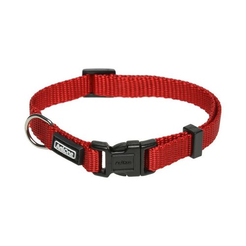 AniOne Collare Classico Nylon Rosso