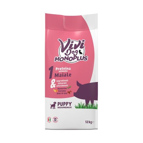ViViDog MonoPlus Medium&Maxi Puppy Maiale