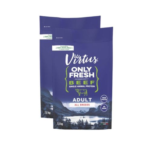 Virtus Dog Only Fresh Adult Manzo