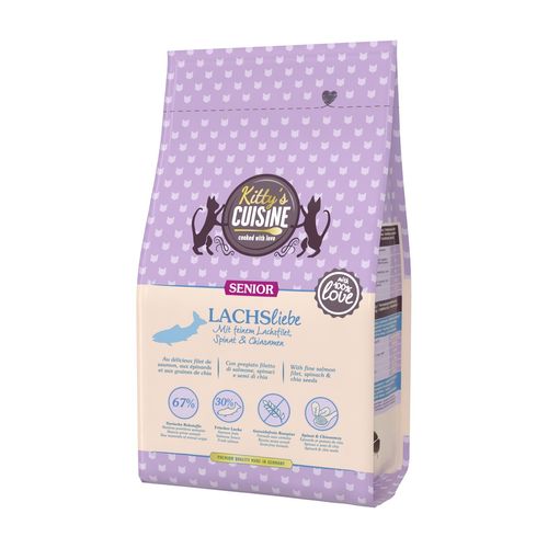 Kitty's Cuisine Cat Dry Senior Salmone