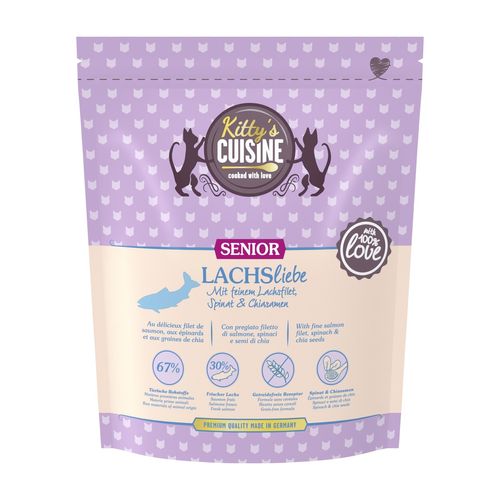 Kitty's Cuisine Cat Dry Senior Salmone