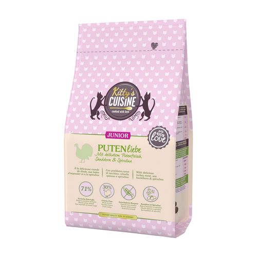 Kitty's Cuisine Cat Dry Junior Tacchino