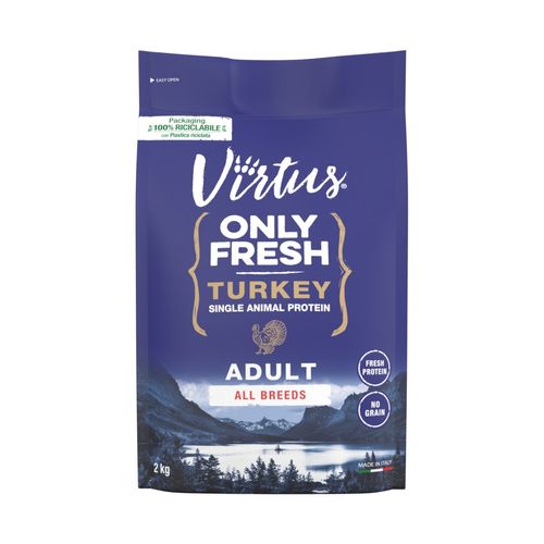 Virtus Dog Only Fresh Adult Tacchino