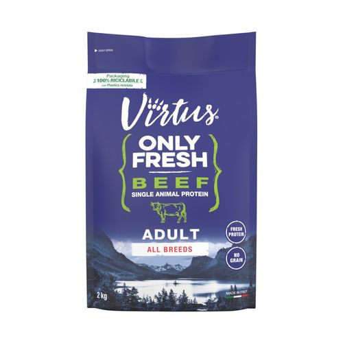Virtus Dog Only Fresh Adult Manzo