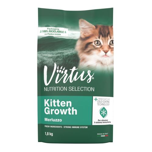 Virtus Nutrition Selection Kitten Growth Merluzzo
