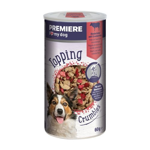 Premiere Dog Topping Crumbles 60G