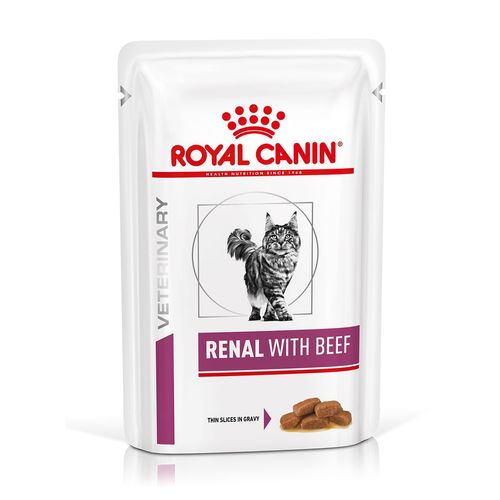Royal Canin V-Diet Renal Multipack Manzo Gatto