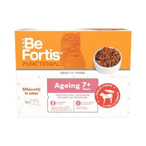 BeFortis Functional Senior Ageing 7+ Busta Multipack 12x85G