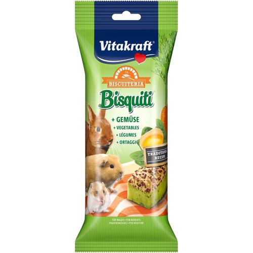 Vitakraft Snack Bisquiti Roditori alla Verdura