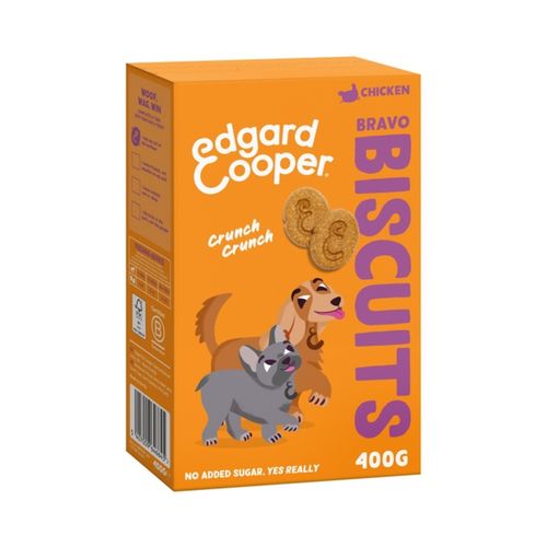 Edgard&Cooper Snack Dog Biscotti Bravo 400G