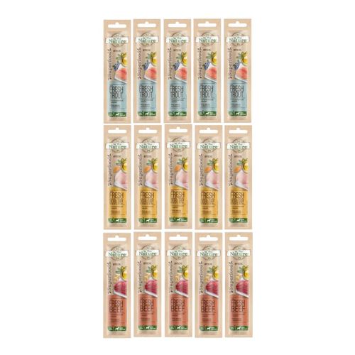 Kit Multigusto 15x10G In The Nature Dog Snack Stick