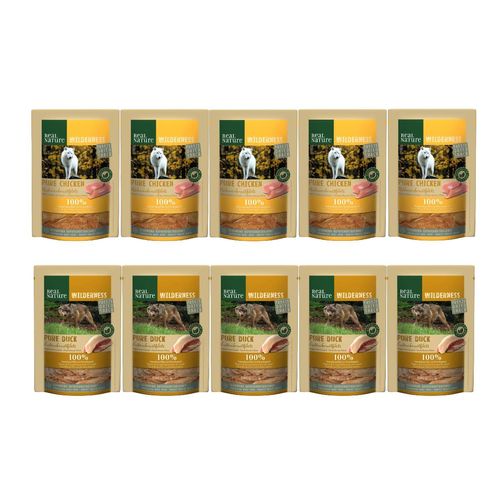 Kit Multigusto 10x100G Real Nature Wilderness Dog Freeze Dried Snack