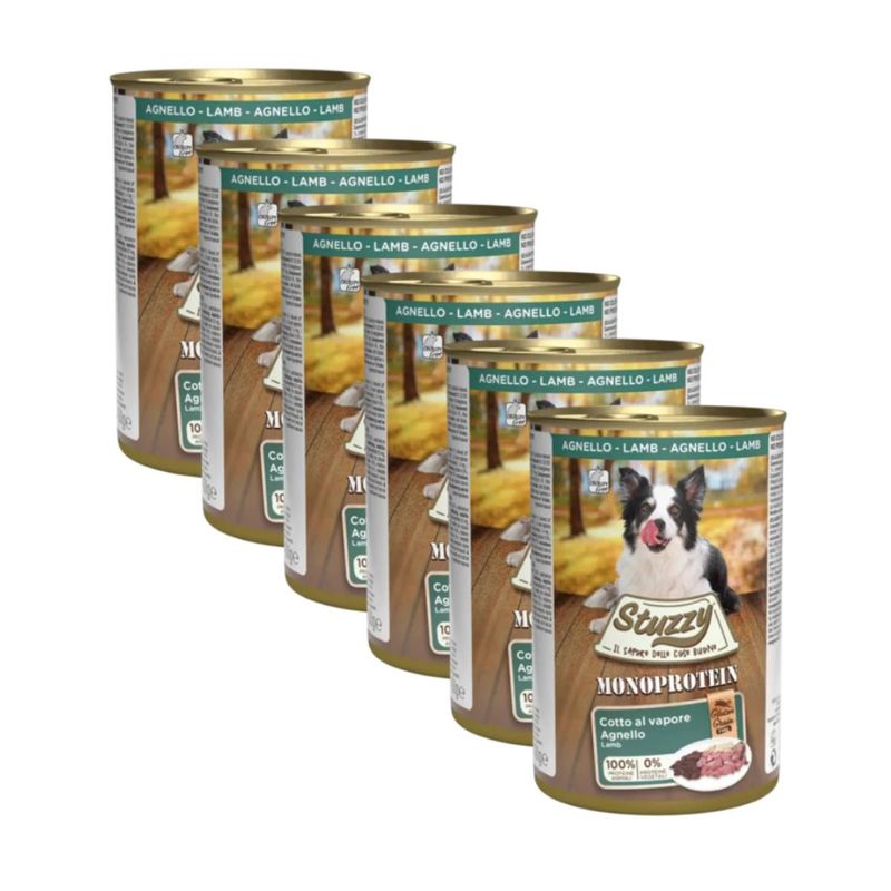 Kit-Risparmio-6x400G-Stuzzy-Dog-Monoprotein-Lattina1000000001133-AGNELLOx6