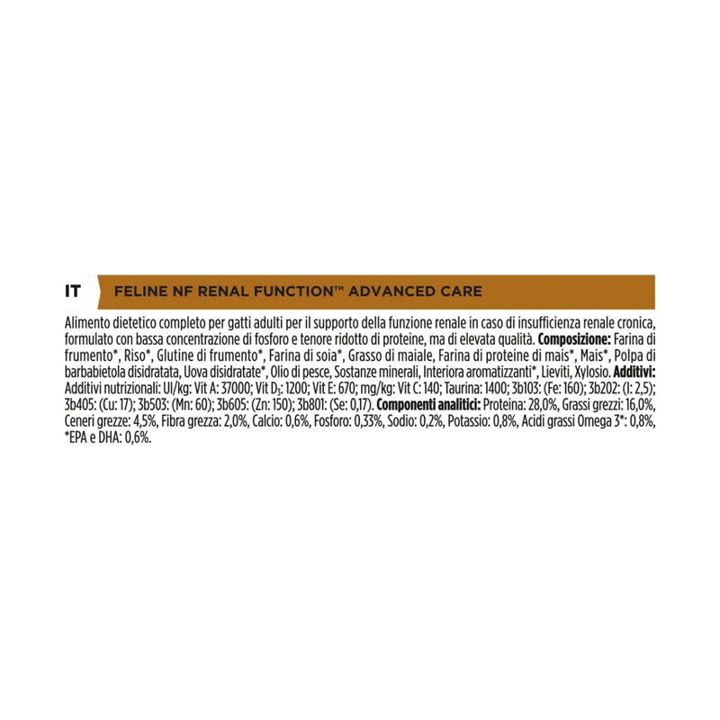 purina-pro-plan-veterinary-diets-nf-renal-function-advanced-care-gatto-composizione