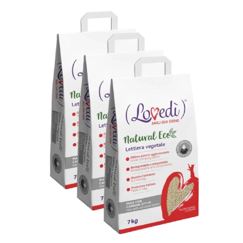 Kit-Risparmio-3x7KG-Lovedi-Lettiera-Natural-Eco-1000000001403x3