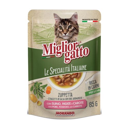 Miglior Gatto Zuppetta Busta Multipack 24x85G