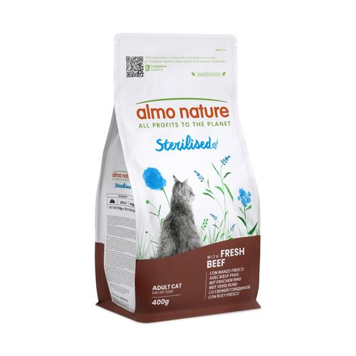 Almo Nature Cat Holistic Sterilised Manzo e Riso