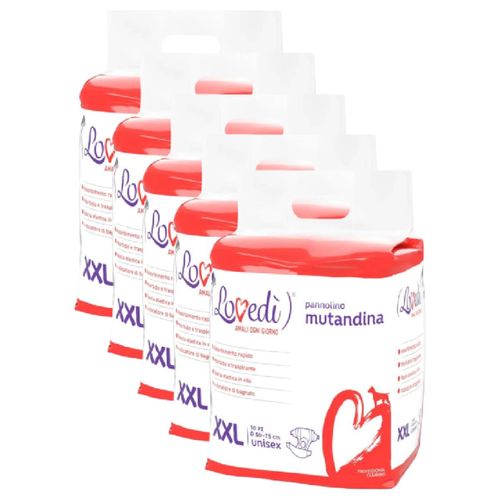 Kit Risparmio Lovedì Pannolino Mutanda per Cani Femmine