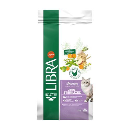 Libra Cat Sterilised Adult Pollo