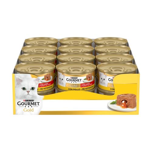 Gourmet Gold Cuore Morbido Cat Lattina Multipack 24x85G
