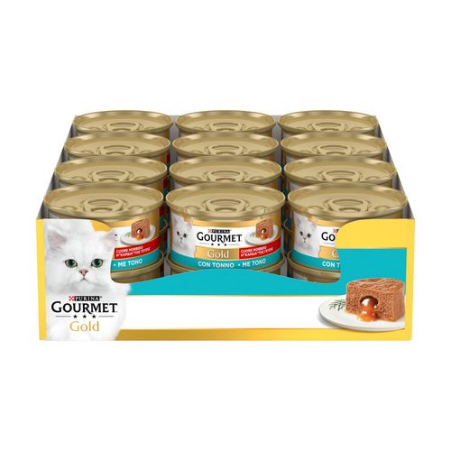 Gourmet Gold Cuore Morbido Cat Lattina Multipack 24x85G