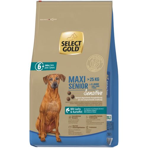Select Gold Maxi Senior Sensitive con Salmone e Patate