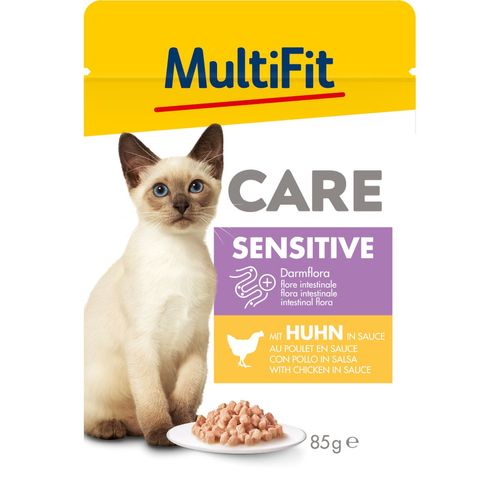MultiFit Care Cat Sensitive Busta Multipack 24x85G