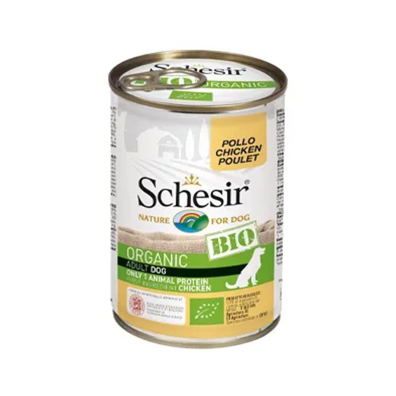 Schesir-Bio-al-Pollo-Cane-400g-1000000001452