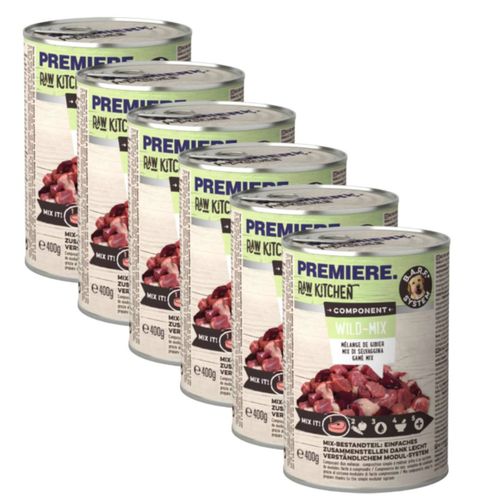 Kit Risparmio 6x400G Premiere Dog Raw Kitchen