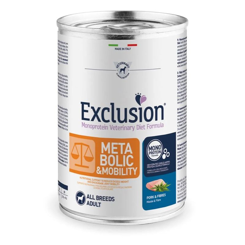 Exclusion-Dog-Diet-Metabolic-Mobility-Lattina-400G-Maiale-1000000001543
