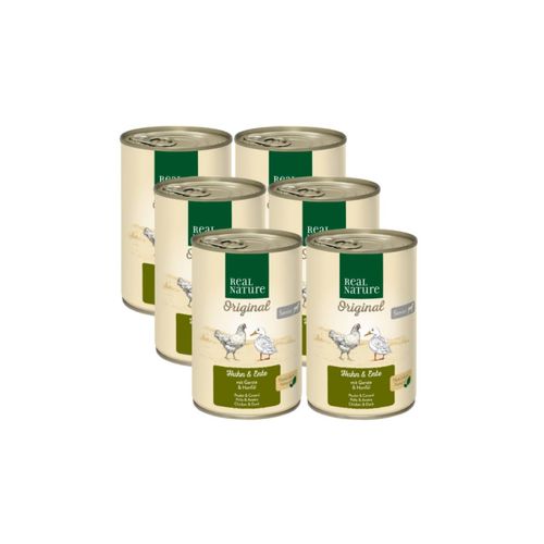 Kit Risparmio 6x400G Real Nature Senior Lattina