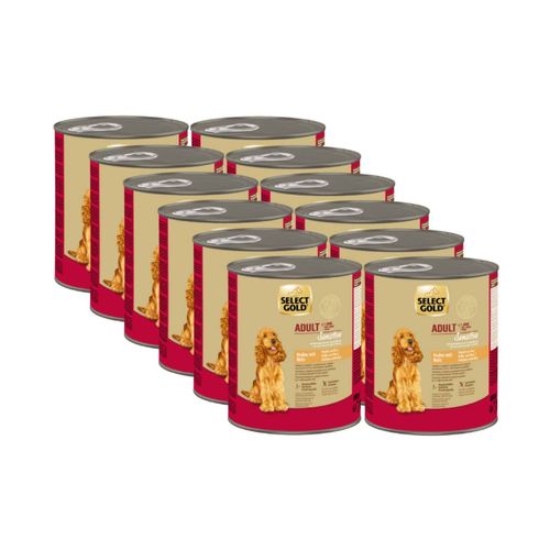 Kit Risparmio 12x800G Select Gold Sensitive Dog Lattina