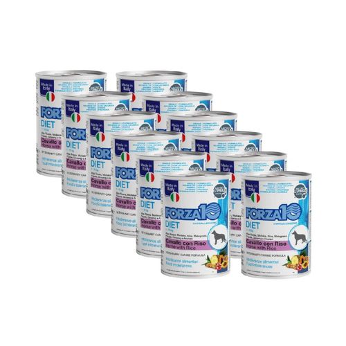 Kit Risparmio 12x400G Forza10 All Size Adult Diet Lattina