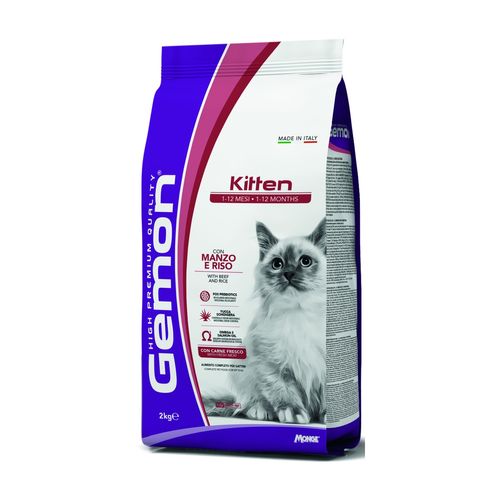 Gemon Kitten con Manzo e Riso