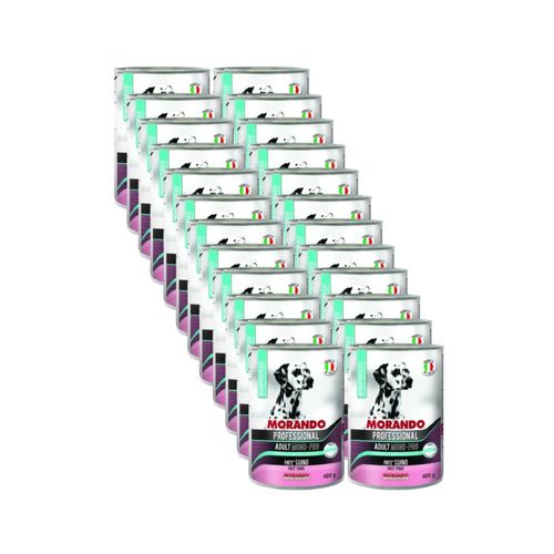 Kit Risparmio 24x400G Morando Professional Dog Adult Mono-Pro Lattina