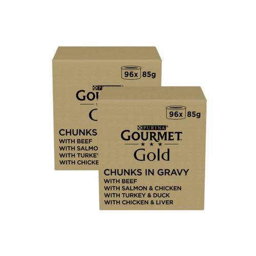 Gourmet Gold Cat Mix Dadini in Salsa Lattina Multipack