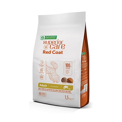 Nature's Protection Adult Small Red Coat con Salmone