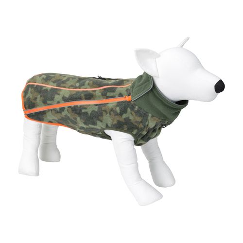 Dogs Creek Dog Giacca in Pile Makalu Mimetica