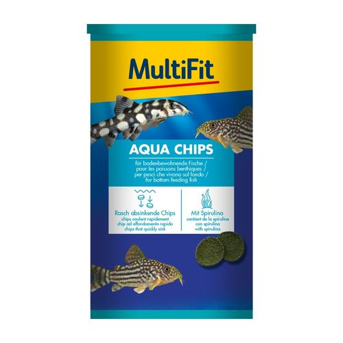 MultiFit Aqua Chips per Pesci che Vivono sul Fondo