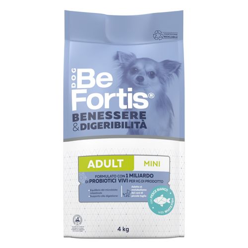 Befortis Dog Benessere & Digeribilità Adult Mini Pesce