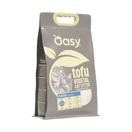 Oasy Lettiera Vegetale Tofu Classic Unscented
