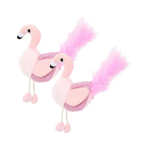 AniOne Fenicottero Frusciante con Piuma