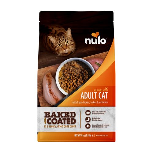 Nulo Cat Baked&Coated Pollo Tacchino e Pesce Bianco