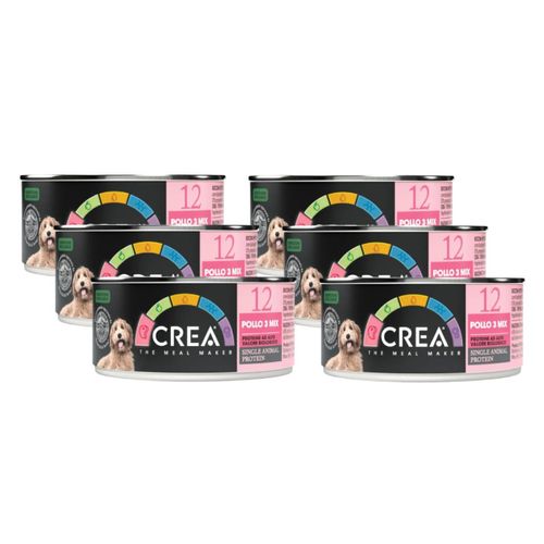 Crea Dog Lattina Pollo 3 Mix