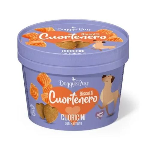 Doggyebag Dog Cuortenero Biscotti Cuoricini 150G