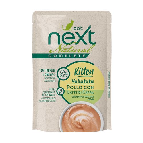 Next Cat Natural Complete Kitten Vellutata Busta Multipack 30X70G